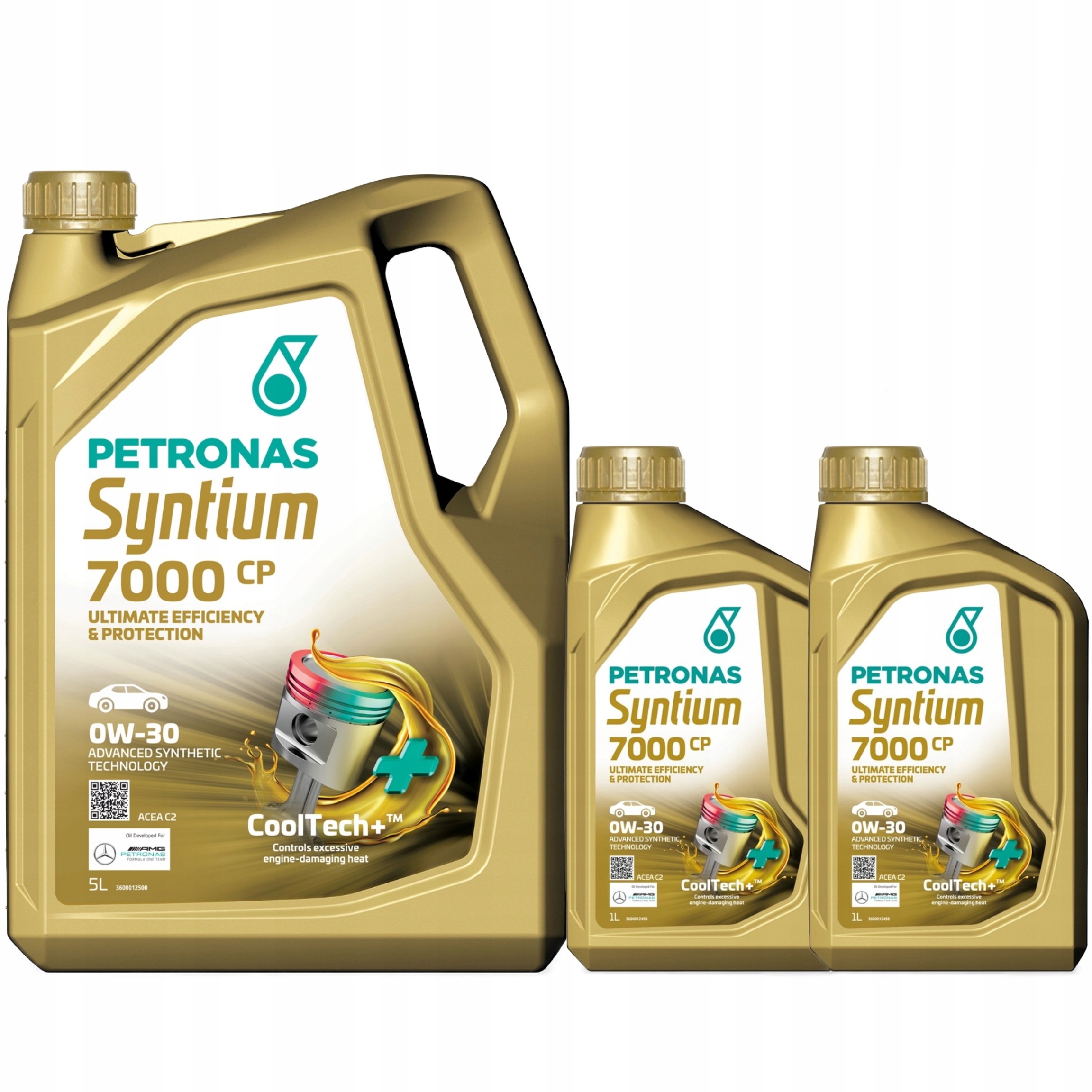 Petronas Syntium 7000 Cp 0W-30 5L Petronas Syntium 7000 Cp 0W-30 1L x2