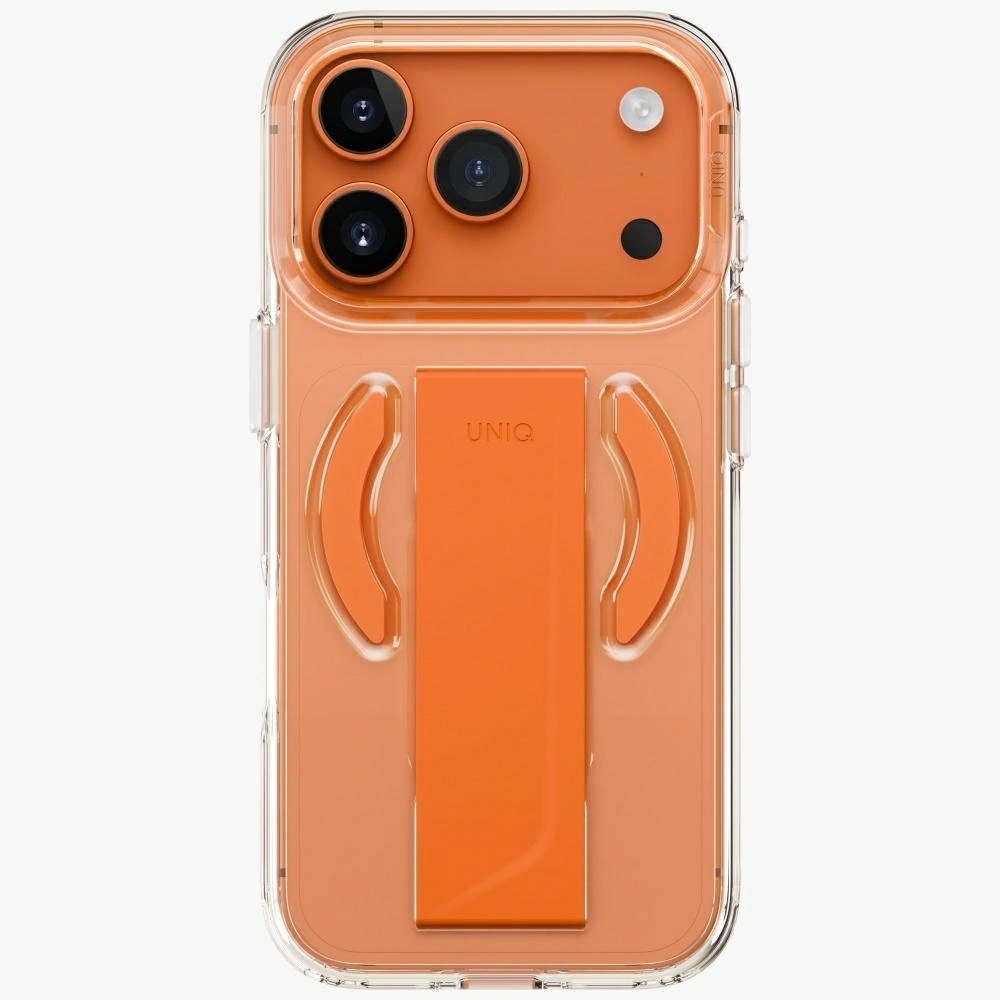 Pouzdro Uniq Heldro Air pro Apple iPhone 17 Pro MagClick Charging, oranžové