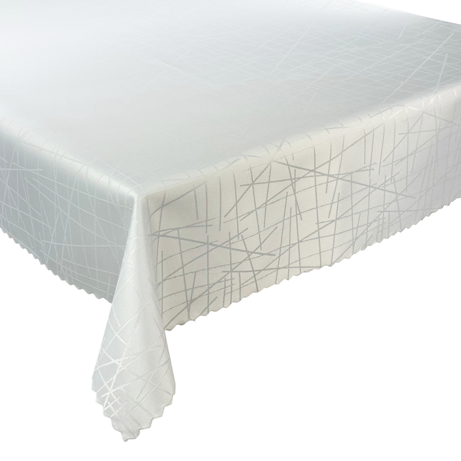 

Obrus Plamoodporny Kreski Biały 130x200 cm
