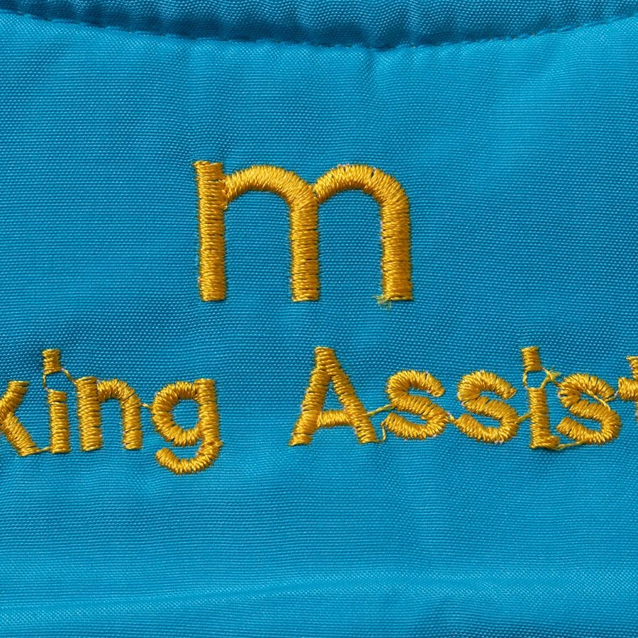 Szelki dla dzieci do nauki chodzenia, chodzik Walk Niebieski EAN (GTIN) 5904041110979