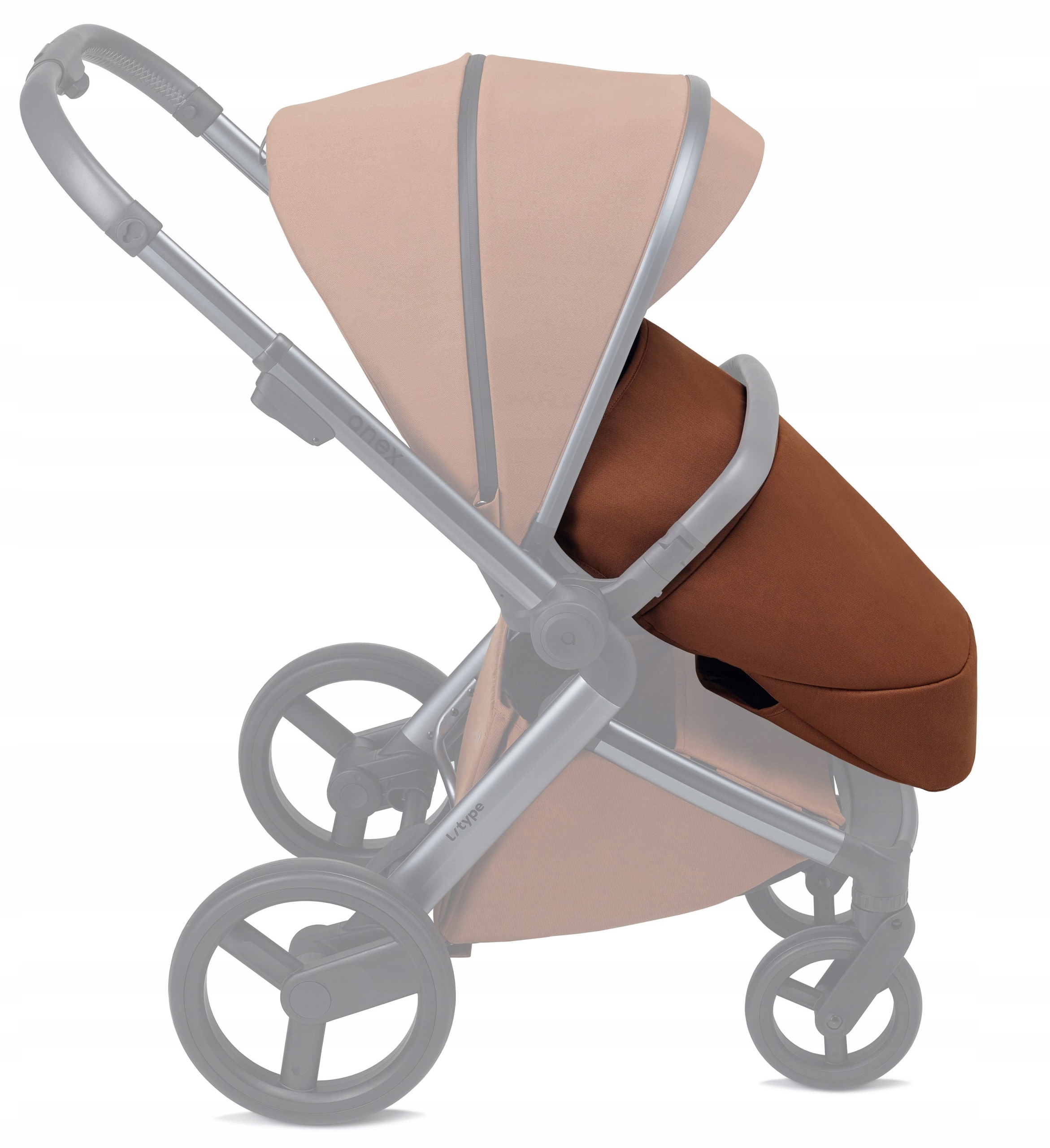 Przykrycie na nóżki do wózka Anex L/Type | Hazel Szerokość (dłuższy bok) 35 cm