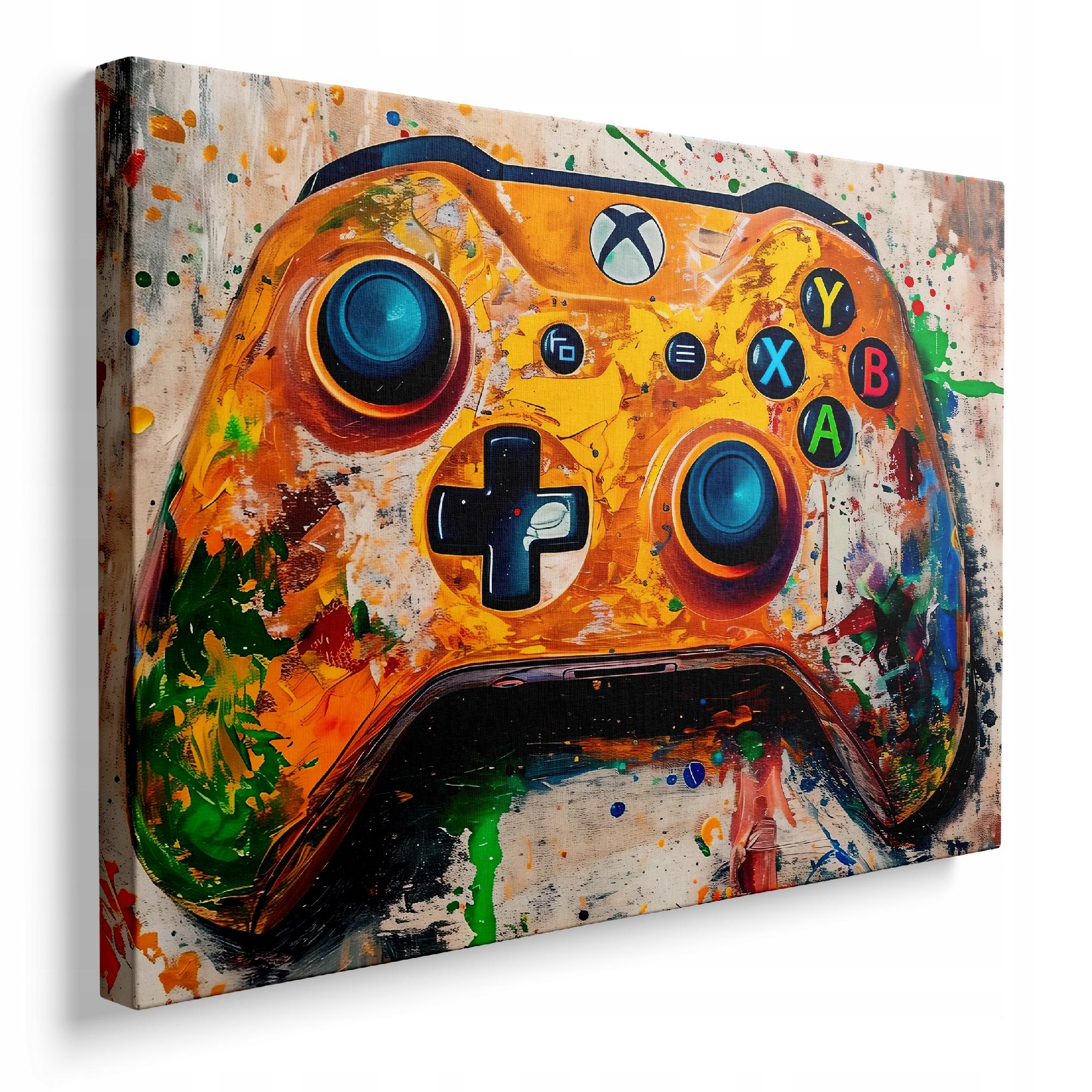 Obraz na plátně Pad Xbox Gaming obraz do pokoje pro mládež 80x60 cm