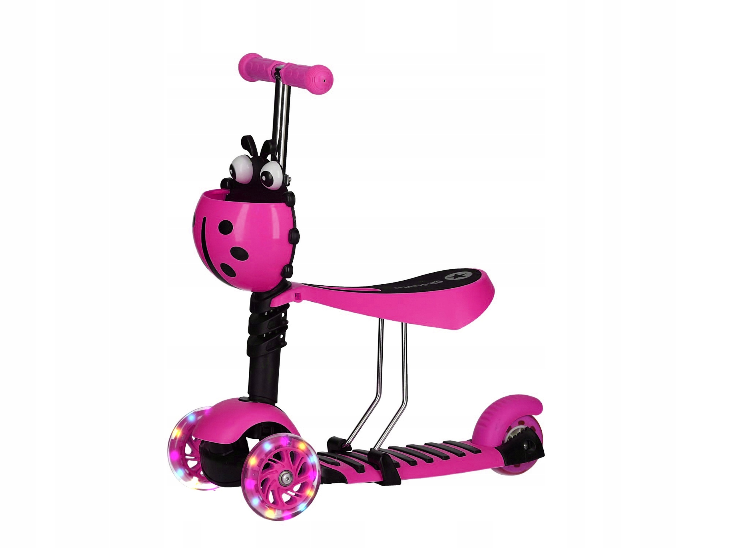 HULAJNOGA BIEDRONKA BALANSOWA TRÓJKOŁOWA LED 3w1 R Rodzaj trójkołowa