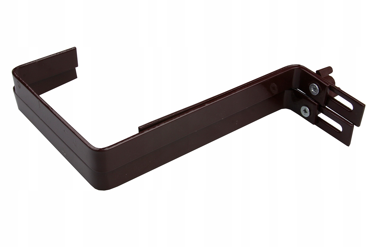 Metalowy Uchwyt Wieszak Hak Balkonowy Do Donicy Skrzynki 2X Brąz NA Poręcz Marka Prosperplast