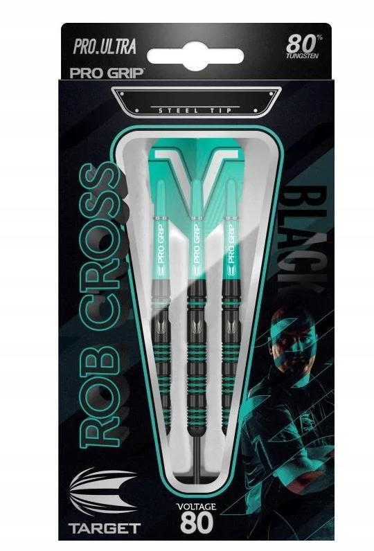 Rzutki, Lotki Target Rob Cross Black 80% (soft tip) 18g