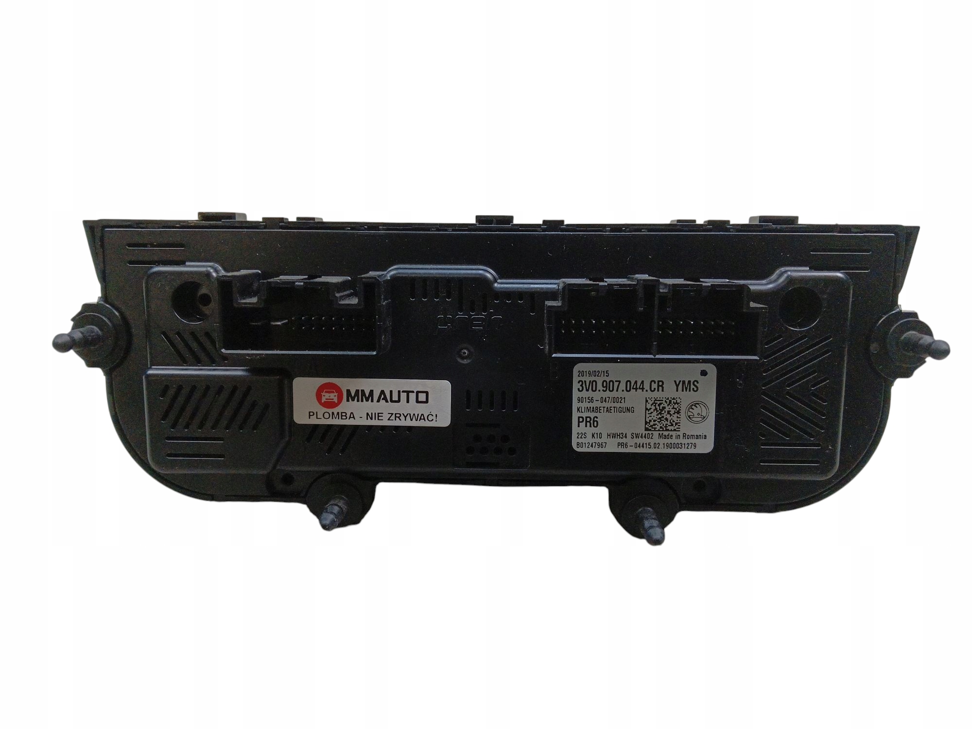Unite commande clima Bouches buses OGRZEWANIA SKODA SUPERB III 3V0907044CR