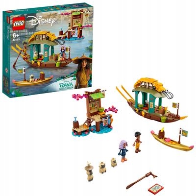 LEGO 43185 DISNEY PRINCESS ŁÓDŹ BOUNA ( III 2021 ) Marka LEGO