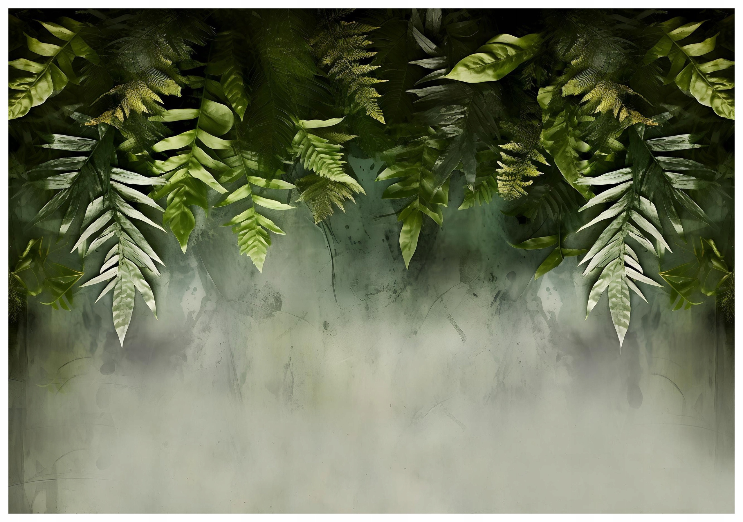 Vliesová fototapeta Tropický les Zelená papraď 416x254 lepidlo