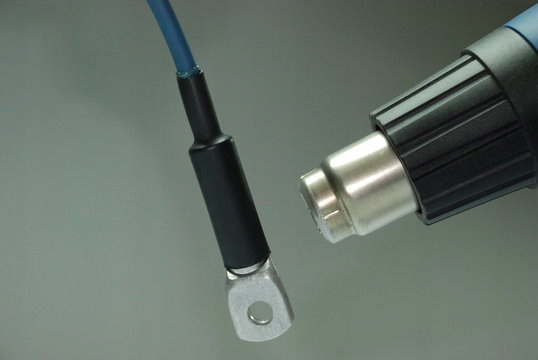 Koszulka izolacyjna termokurczliwa poliolefina 6,4/3,2 ZÓŁTO ZIELONA RTS Rodzaj termokurczliwa