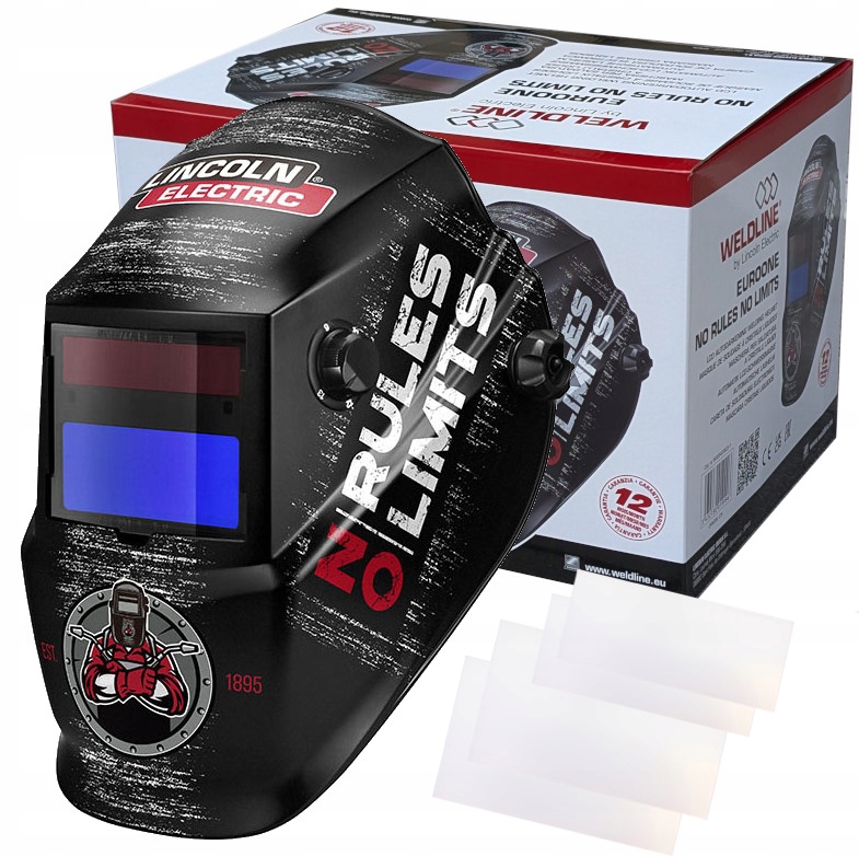 Przyłbica spawalnicza automatyczna Euroone No Rules Lincoln Electric