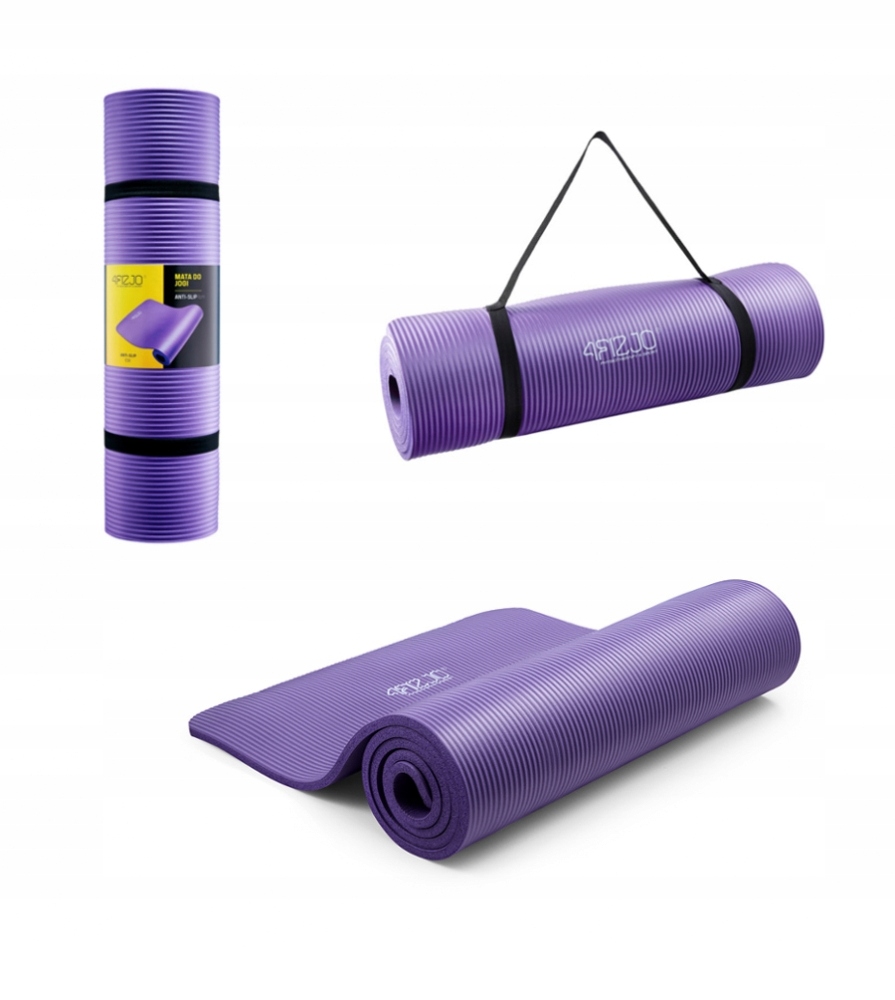 

Gruba Mata Do Ćwiczeń Joga Fitness 4FIZJO 1CM Nbr