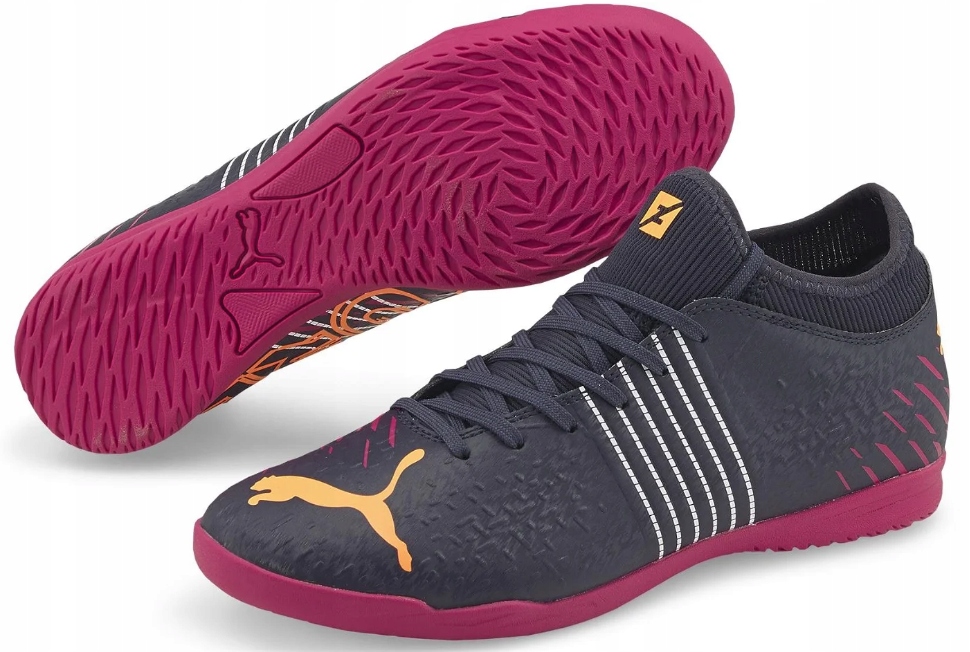 Fotbalové halové boty Puma Future Z 4.2 černo-růžové Eu 42,5 275 mm