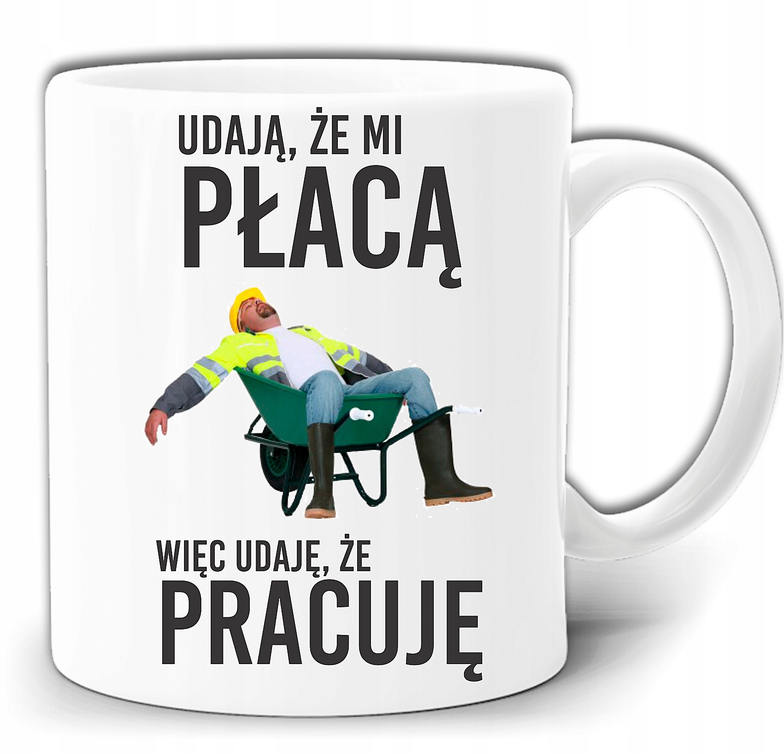 

Udają Że Płacą Udaję Że Pracuję Kubek +pudeł GW252