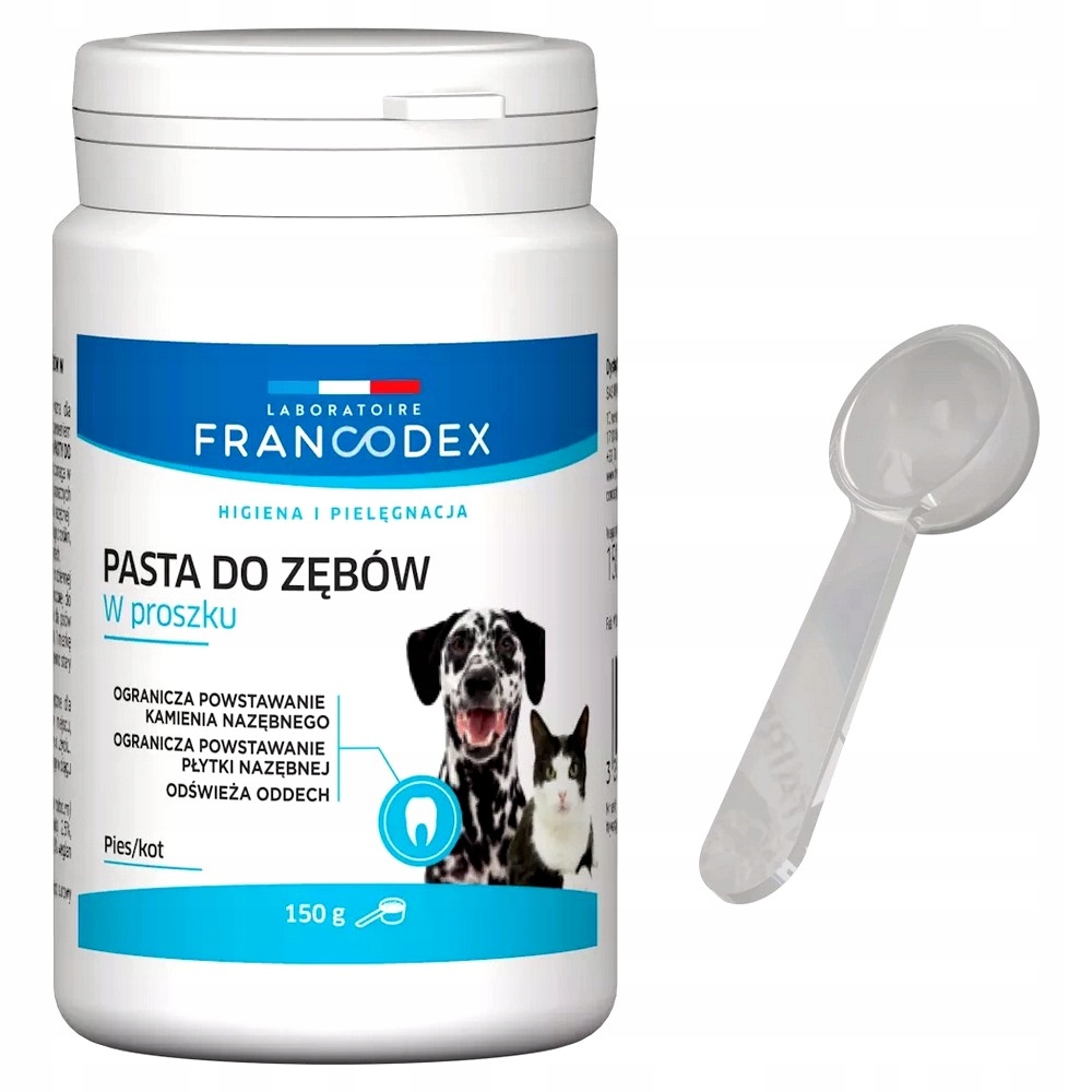 Francodex Pl Zubní Pasta Pro Prášky 150 G Ústní Hygiena Zvířata