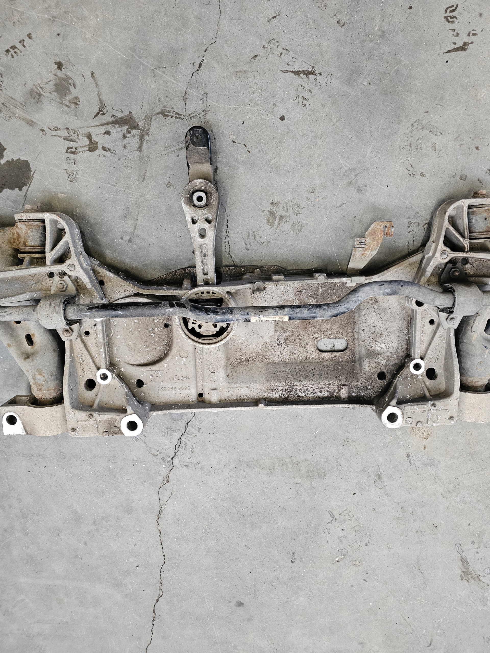 VW CADDY III 03-10 subframe axle beam axle beam 1K0199369G