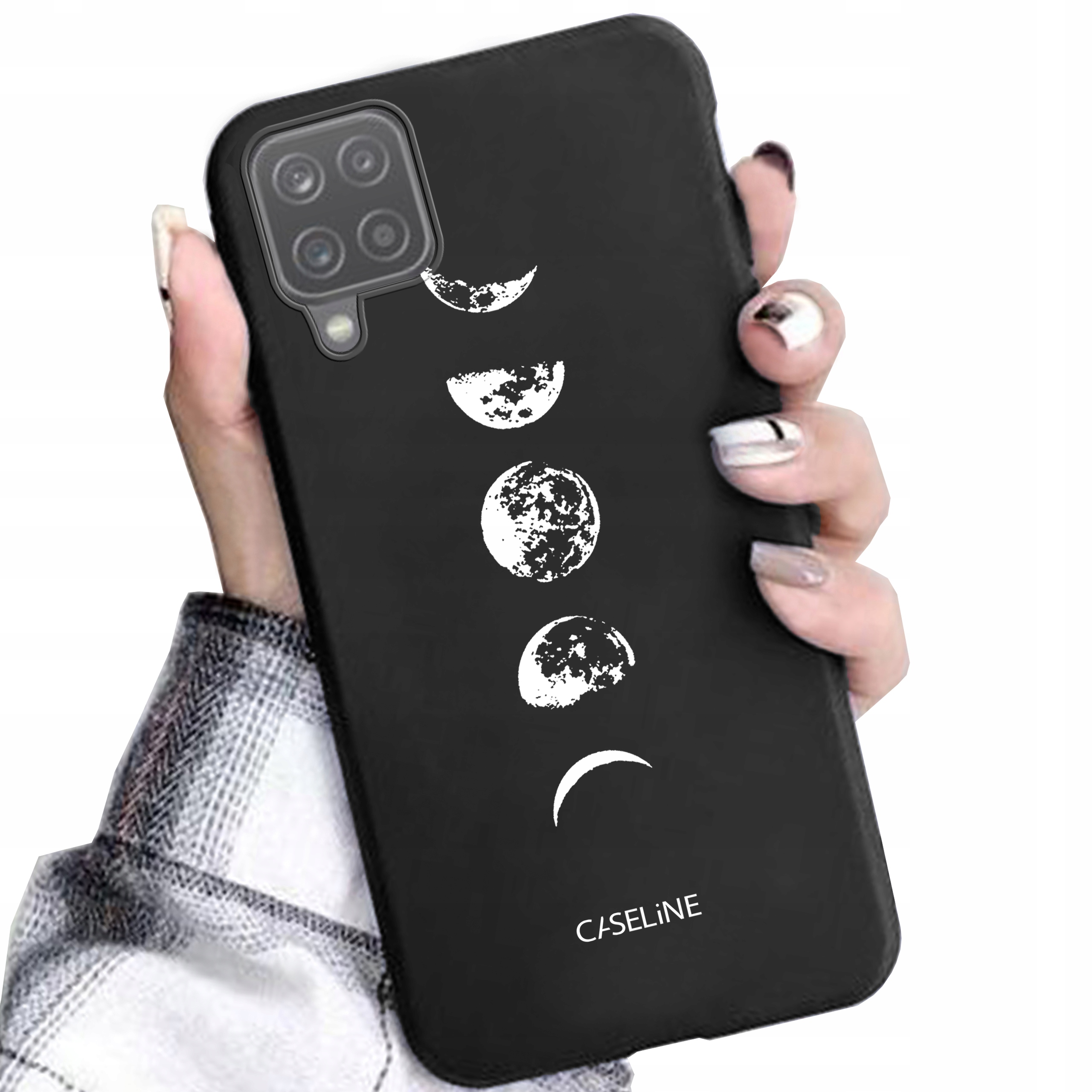 

Etui matowe do Samsung A12 guma case + Szkło
