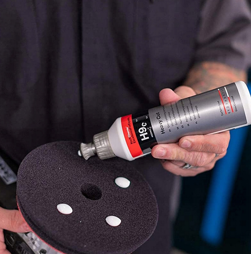 Zestaw past Koch Chemie H9.02 F6.01 M3.02 250ml Rodzaj polerowanie lakieru