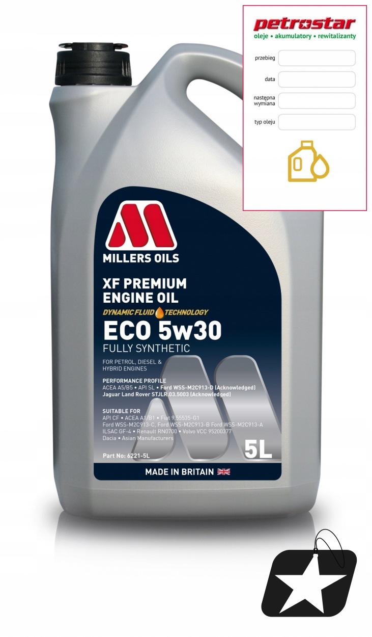 Millers Xf Premium Eco 5V30 5L