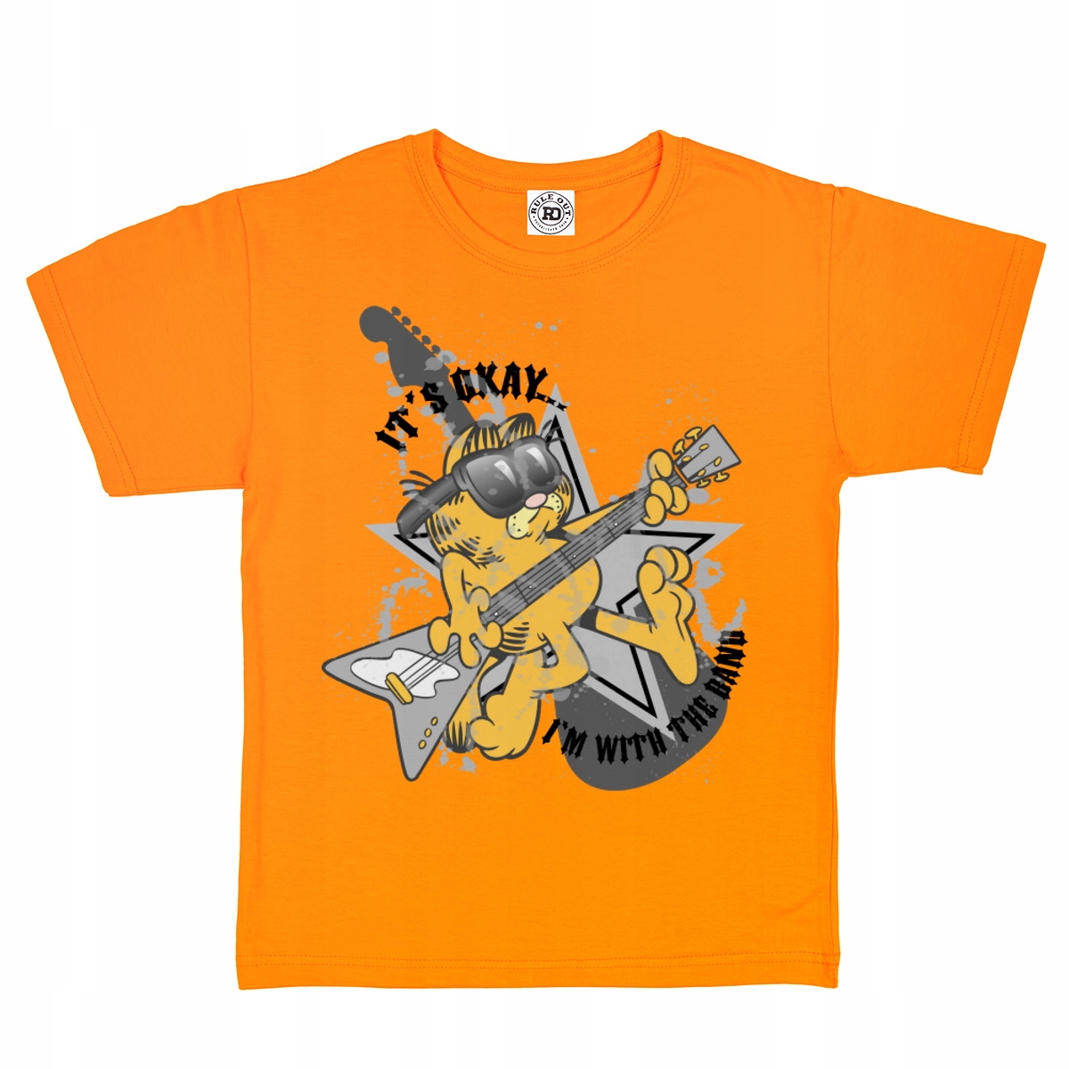 

Dziecięca Koszulka Bawełniana Bajka Kot Garfield