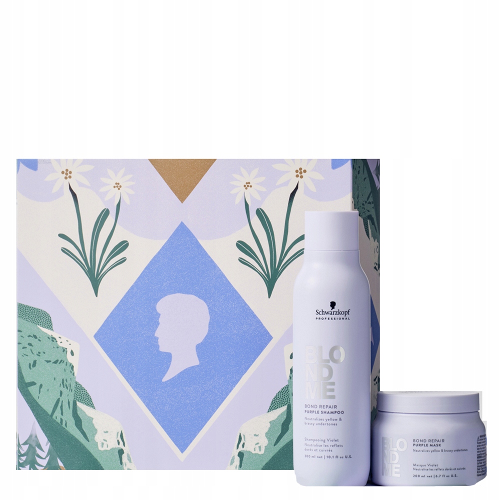 Schwarzkopf Blondme Bond Repair sada pro neutralizaci blond vlasů