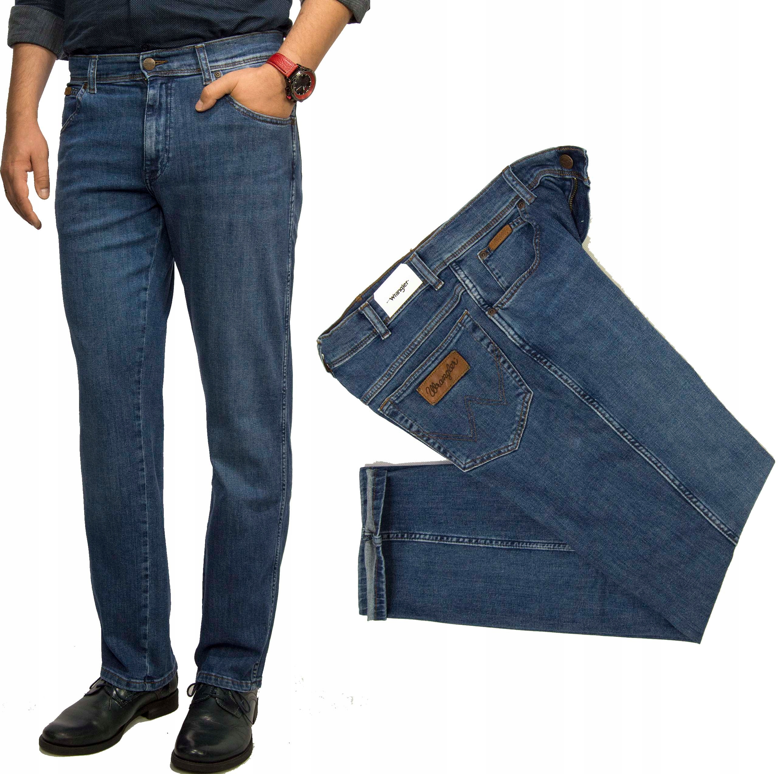 

Wrangler Texas Spotlite spodnie jeansy W40 L32