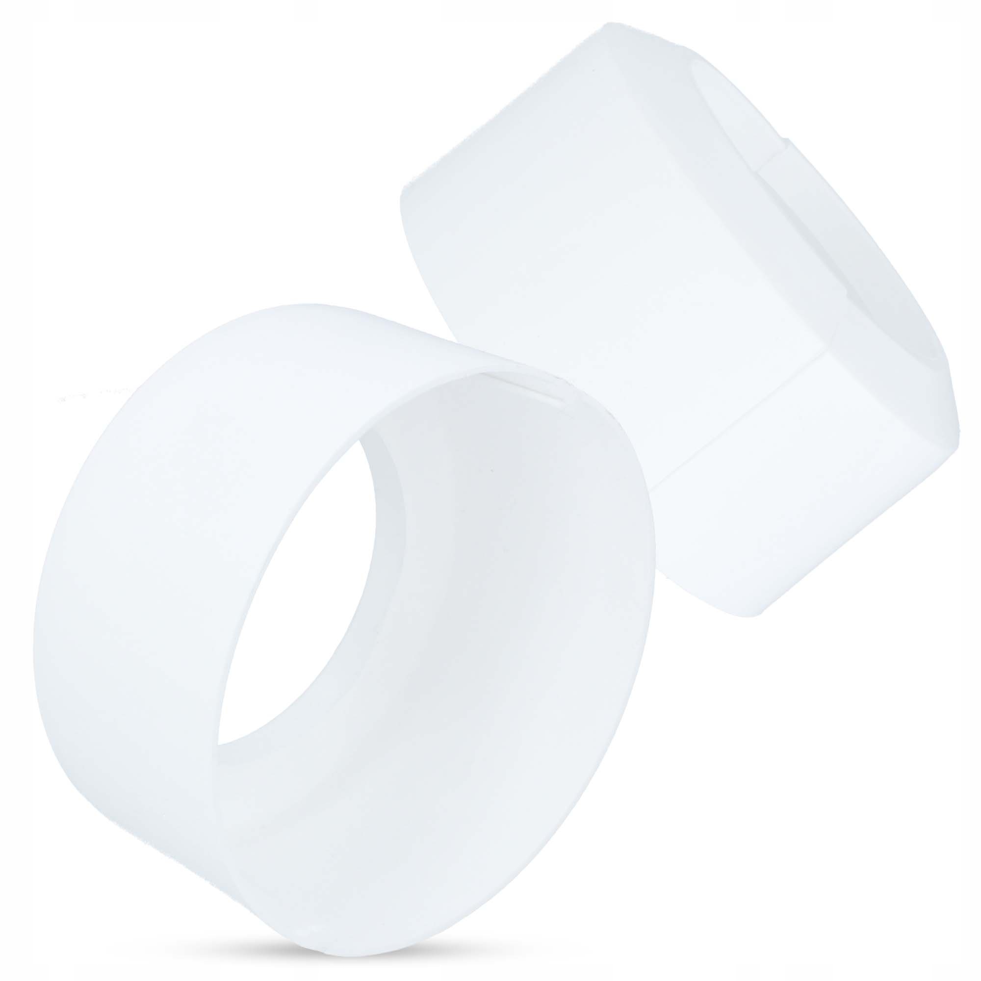 10x Rozeta Maskująca 110mm WC Dzielona Osłona Rur Stan opakowania oryginalne