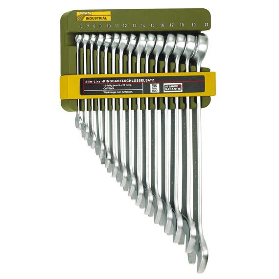 Proxxon 23821 kľúče očkoploché 15 dielna sada v plastovom držiaku