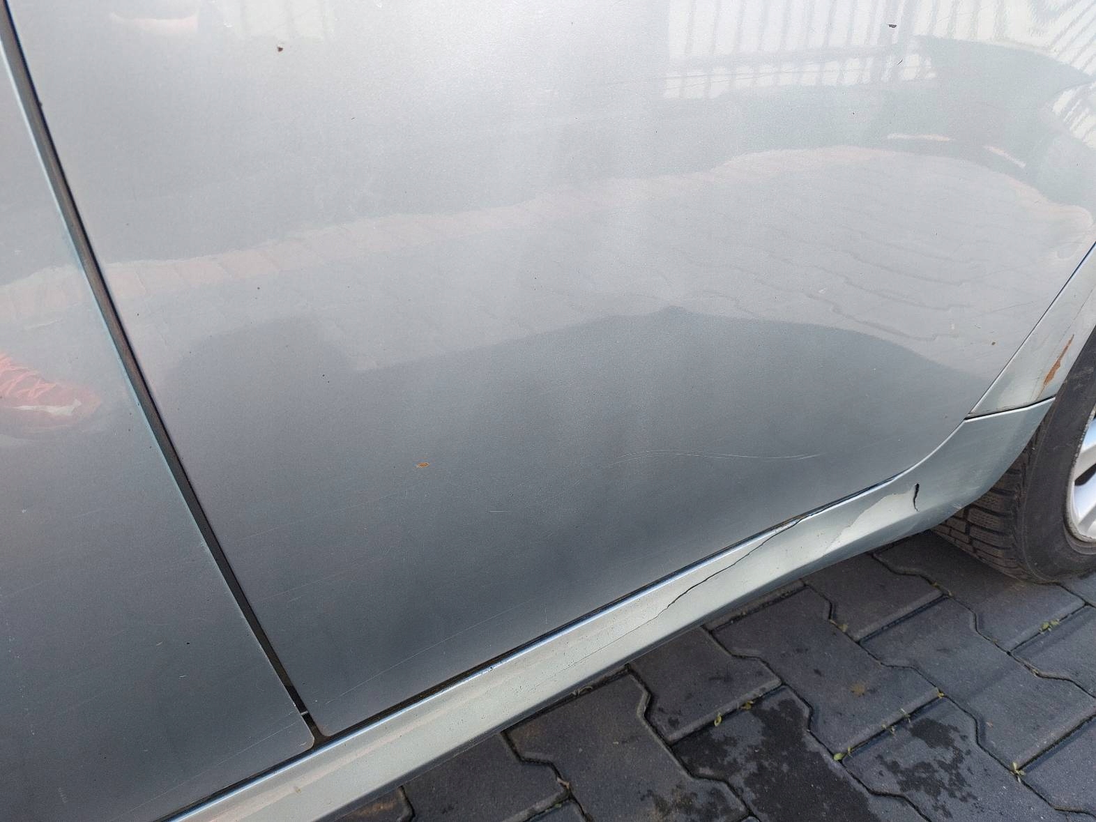 door complete left rear part LEXUS IS II 8R6