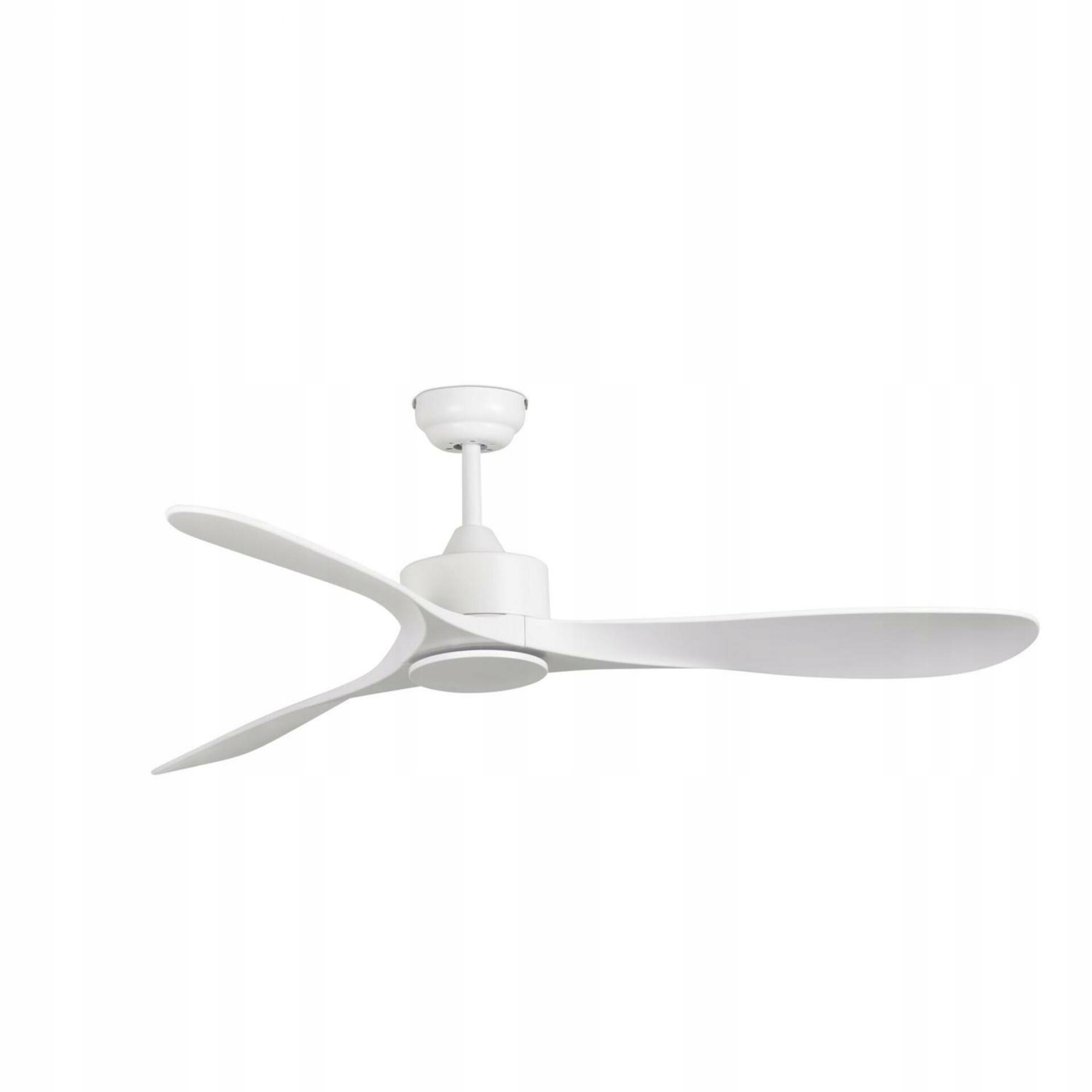 Stropný ventilátor Faro Luzon L biely, DC motor, diaľkové ovládanie, 17,6-28 m