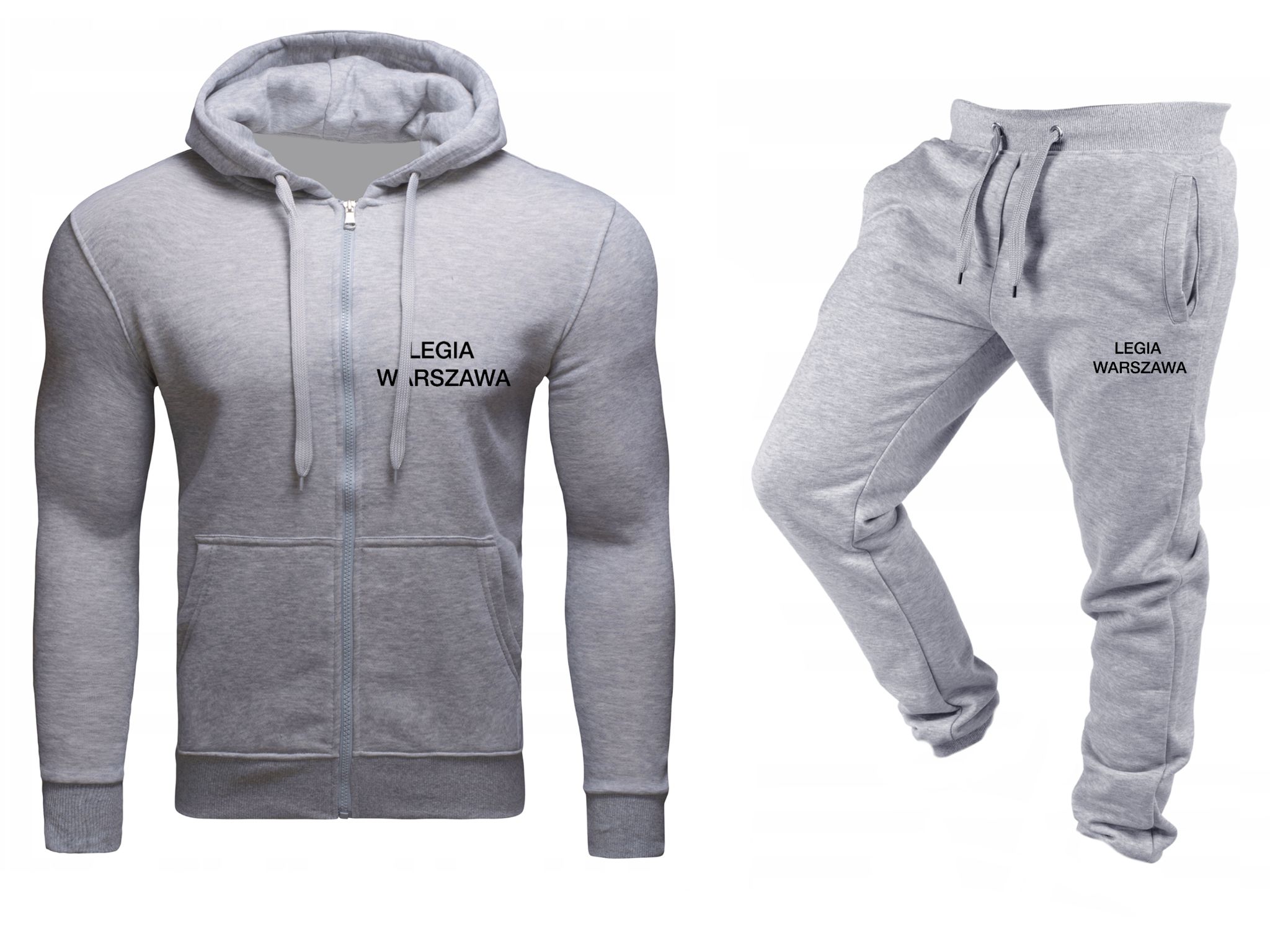 

Komplet Dresowy Dres Legia Warszawa Rozpinany XL