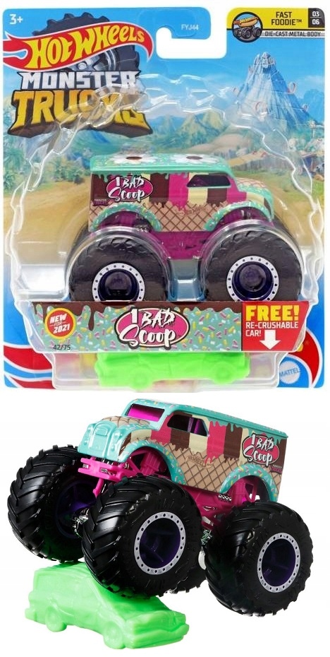 

1 Bad Scoop Hot Wheels Truck Monster Trucks Truck