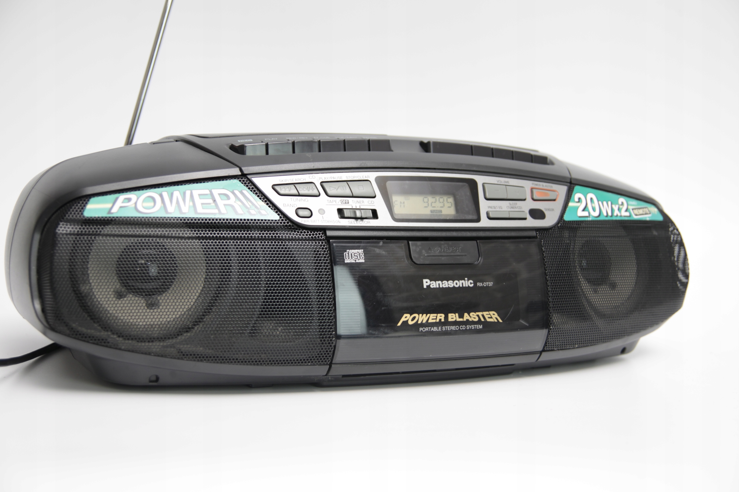 Radioodtwarzacz Panasonic rx-dt37 czarny