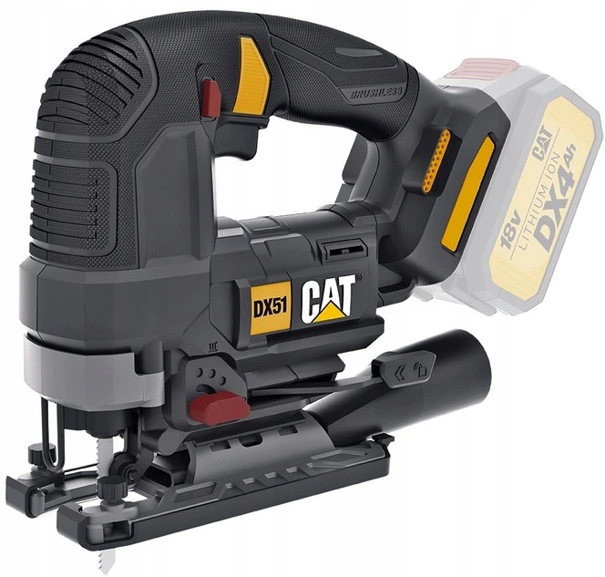 Akumulátorová bezkartáčová pila 18V 0 3500/min solo DX51B Cat