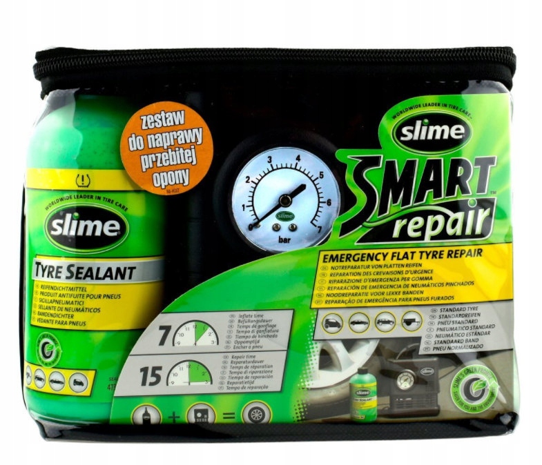 ZESTAW NAPRAWCZY DO OPON KOLO ZAPASOWE KOMPRESOR