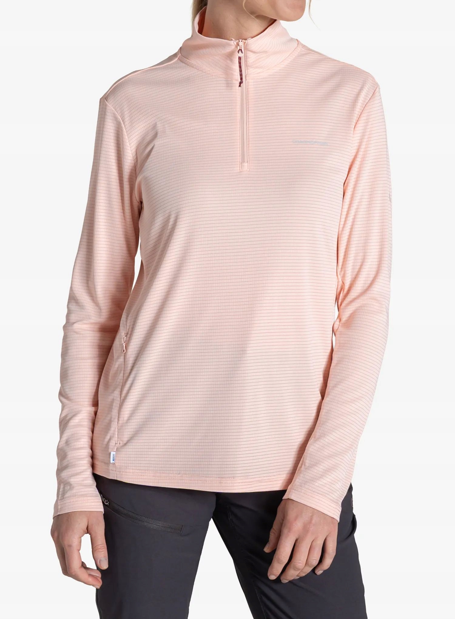 Mikina Craghoppers NosiLife SolarShield+ Hz Top sherbert vel. 10 (s)