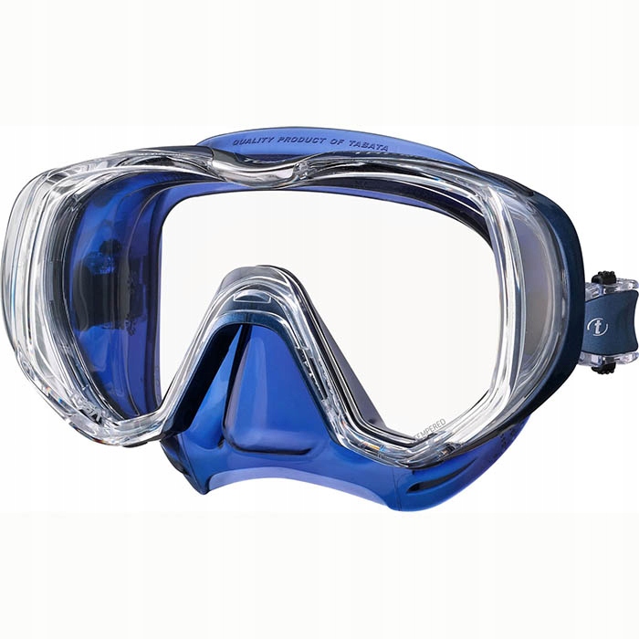 Maska nurkowa Tusa Freedom Tri-Quest M-3001 Qidid granatowy silikon