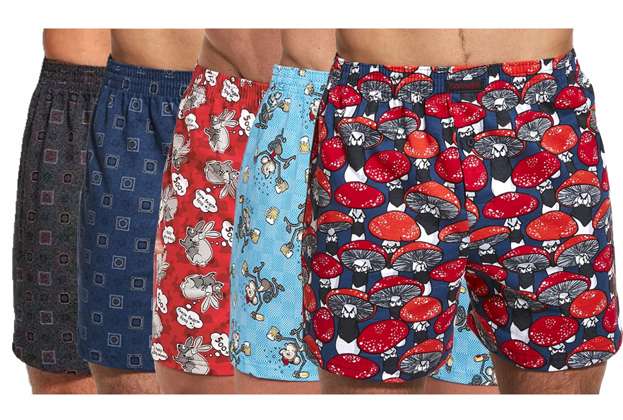 

Cornette Bokserki Classic Comfort nowe wz. 5 szt L