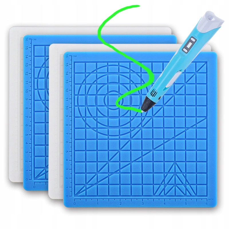 MATA SILIKONOWA DŁUGOPIS 3D SZABLONY FORMA WZORY EAN (GTIN) 5905454100502