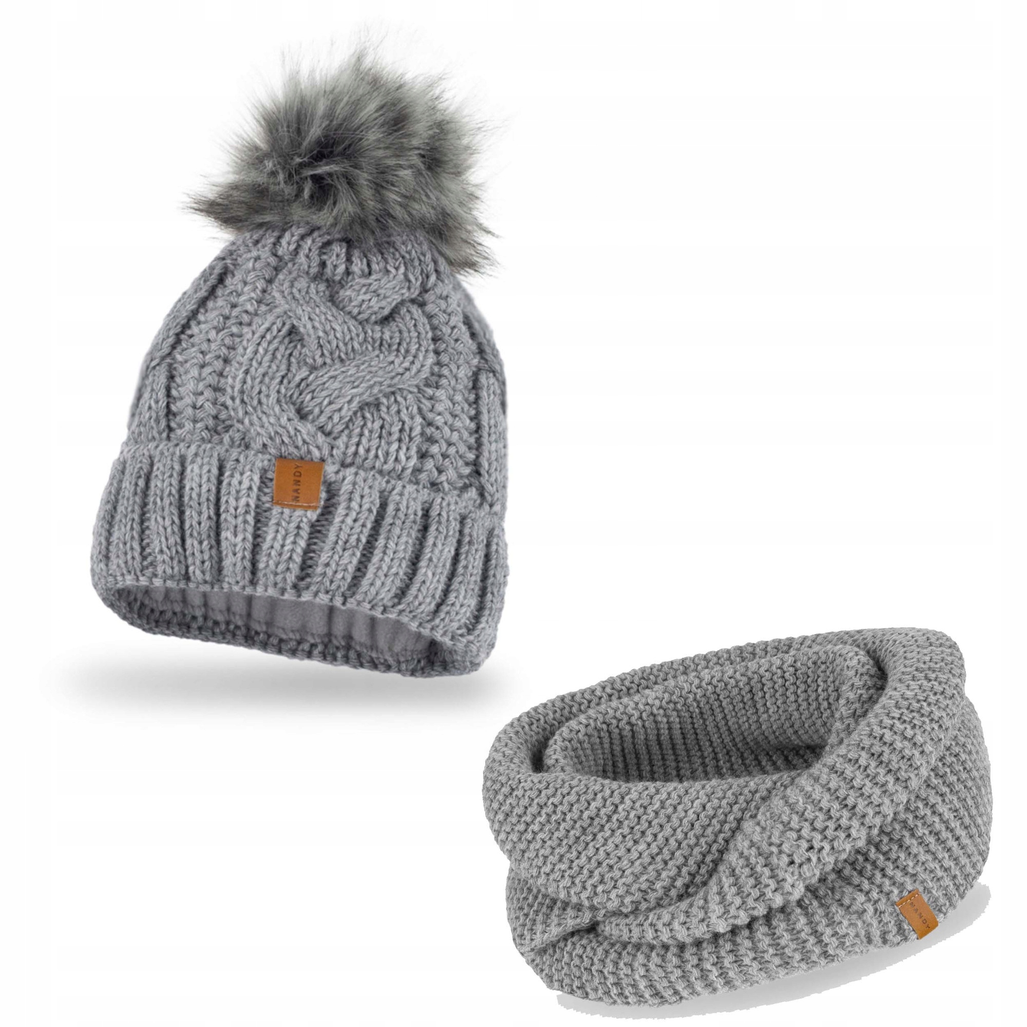 Sada Polský Nandy Zimní sada Nákrčník Čepice