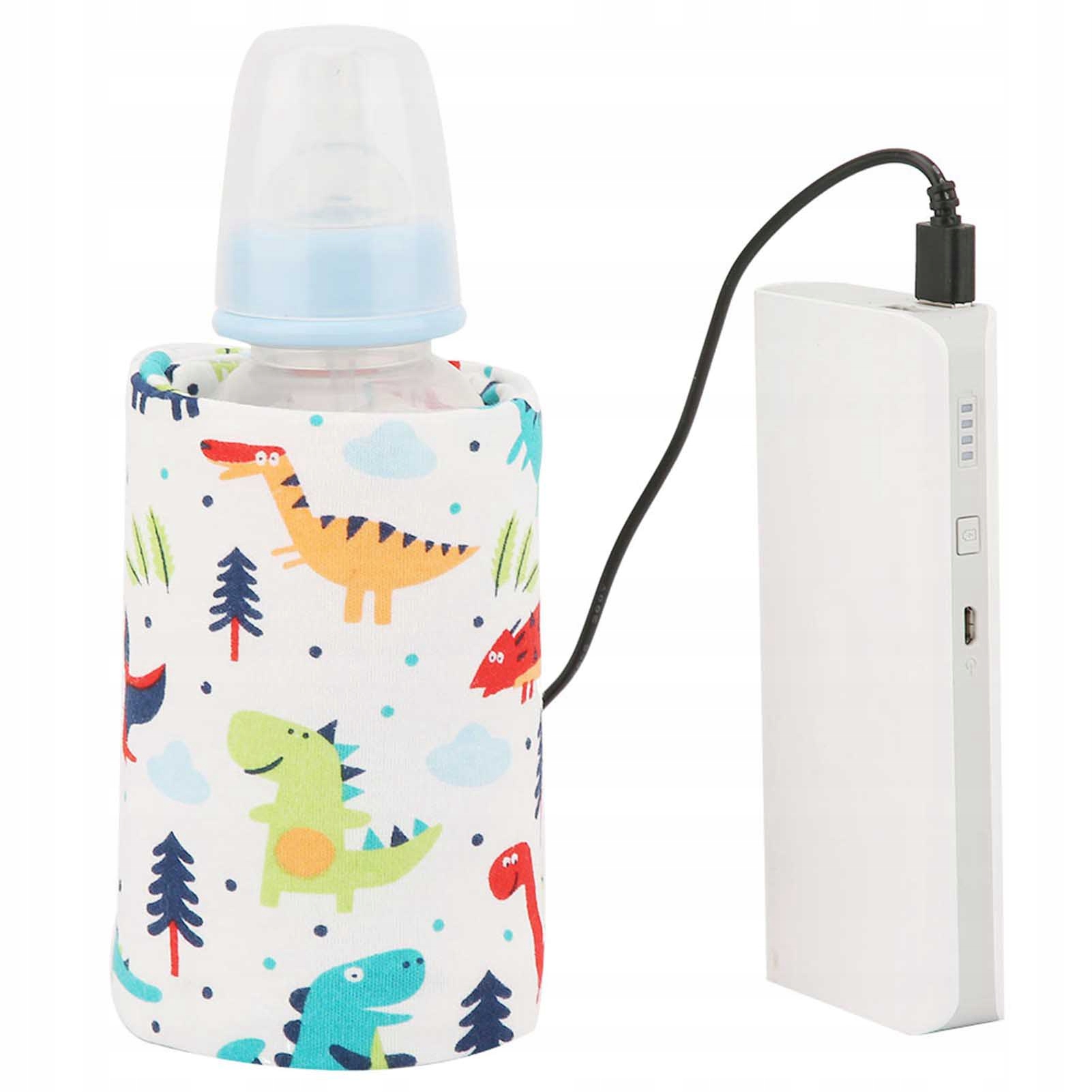 PRZENOŚNA TERMOS PODGRZEWACZ USB DO BUTELEK MLEKA