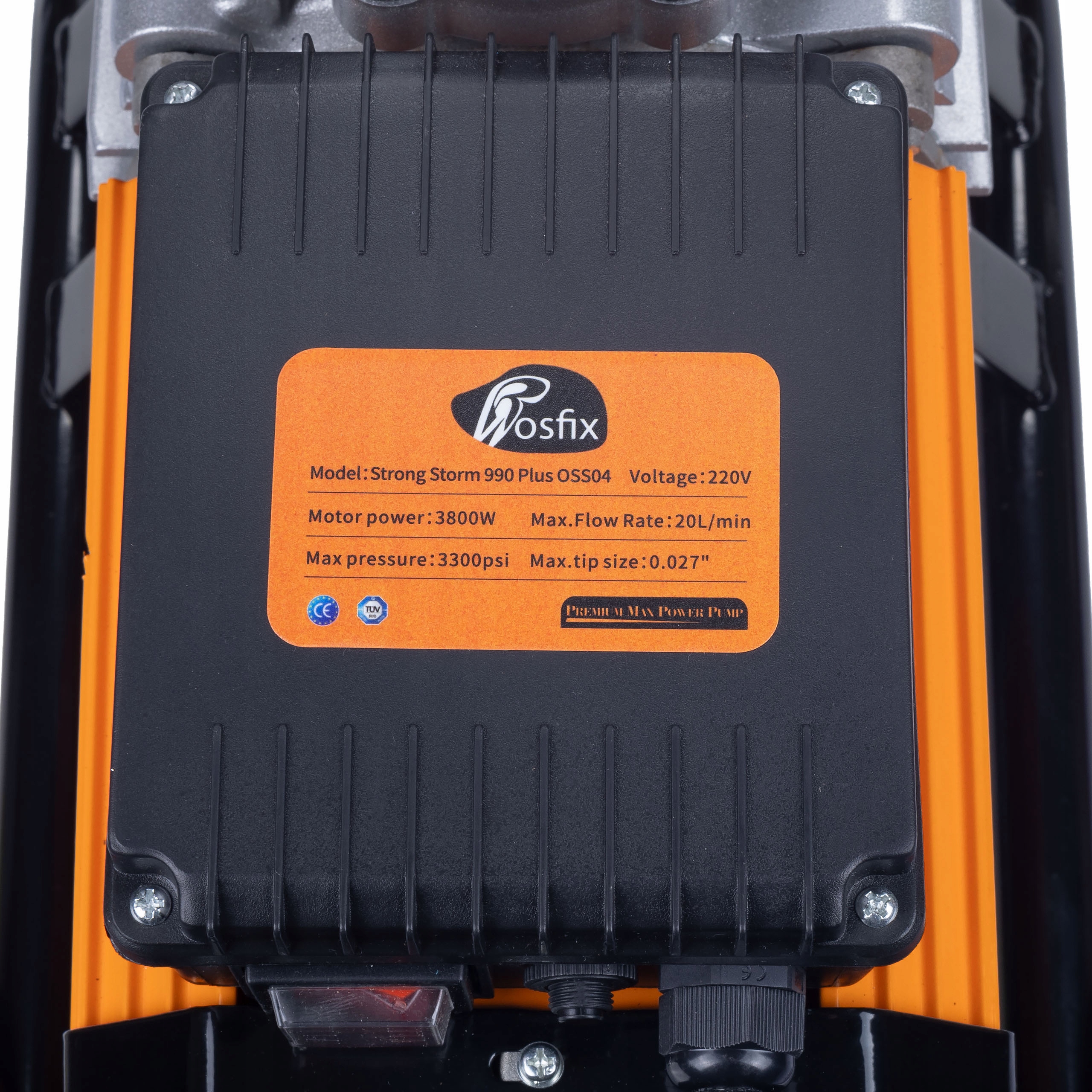 PROFESJONALNY AGREGAT MALARSKI 20L/MIN 3800W PISTOLET LANCA ROSFIX OSS04 Długość węża 8 m