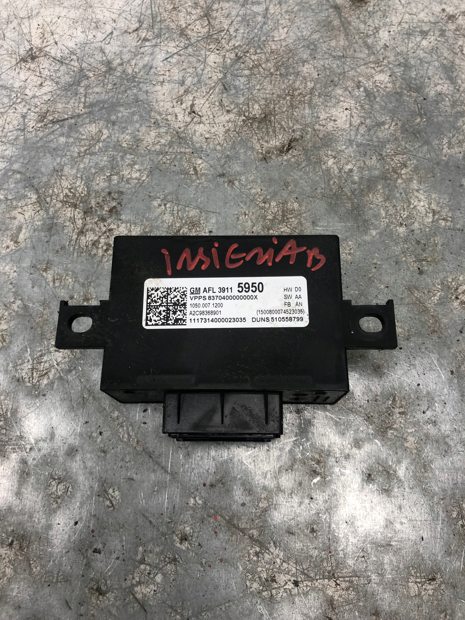 modulo Centralina luci AFL OPEL INSIGNIA B 39115950