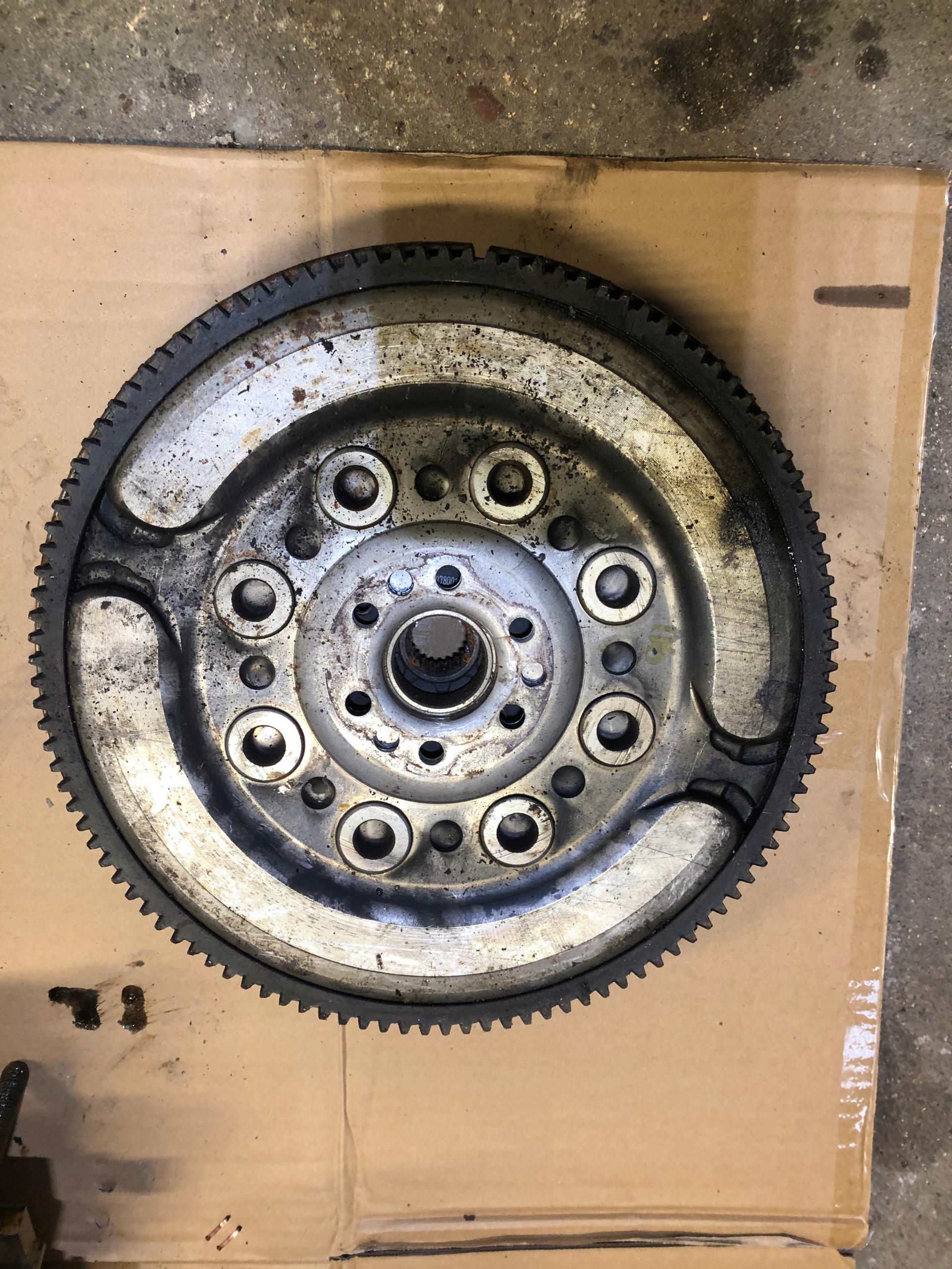 FOCUS 1.6 TDCI wheel clutch flywheel DWUMAS