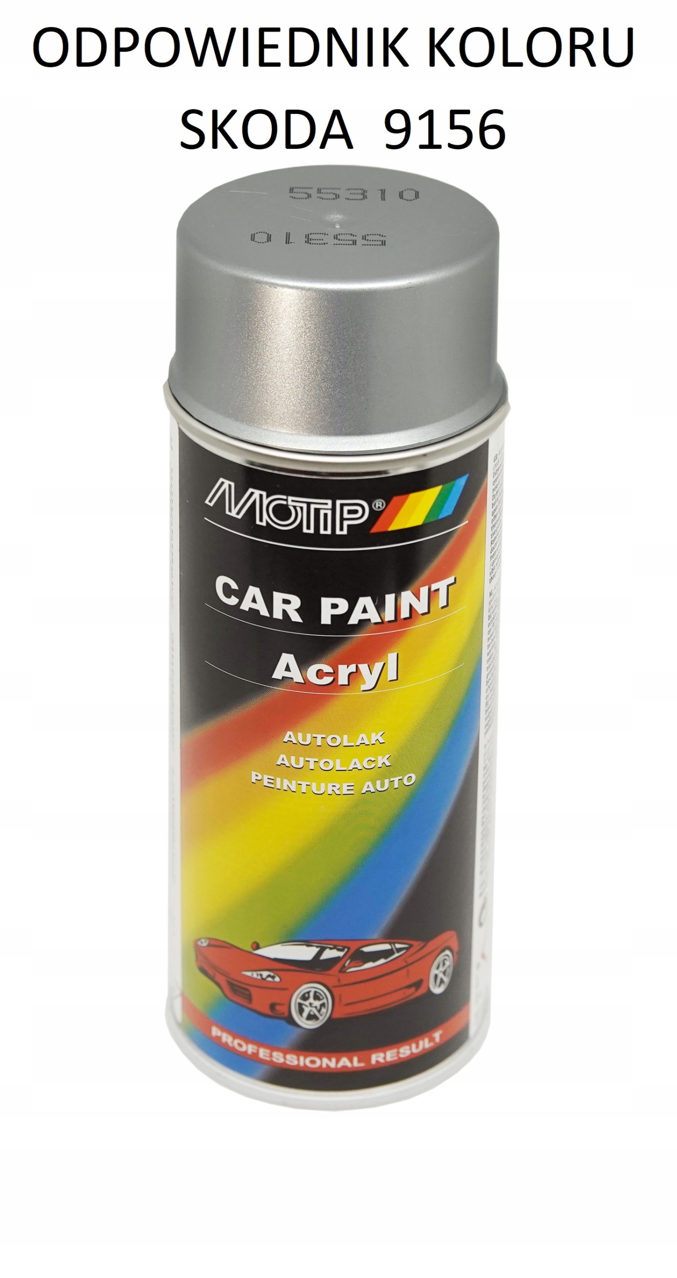 Motip Lakier akrylowy Spray 400ml Skoda 9156