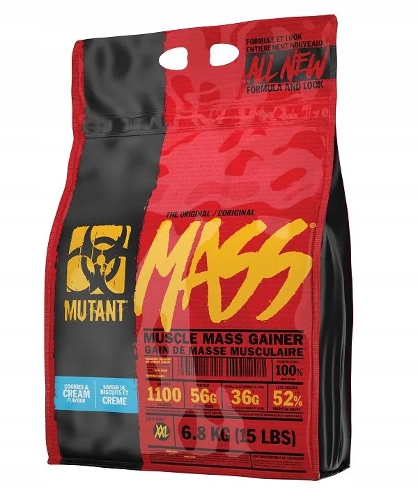 Mutant Mass Gainer Cookies & Cream prášek 6800 g