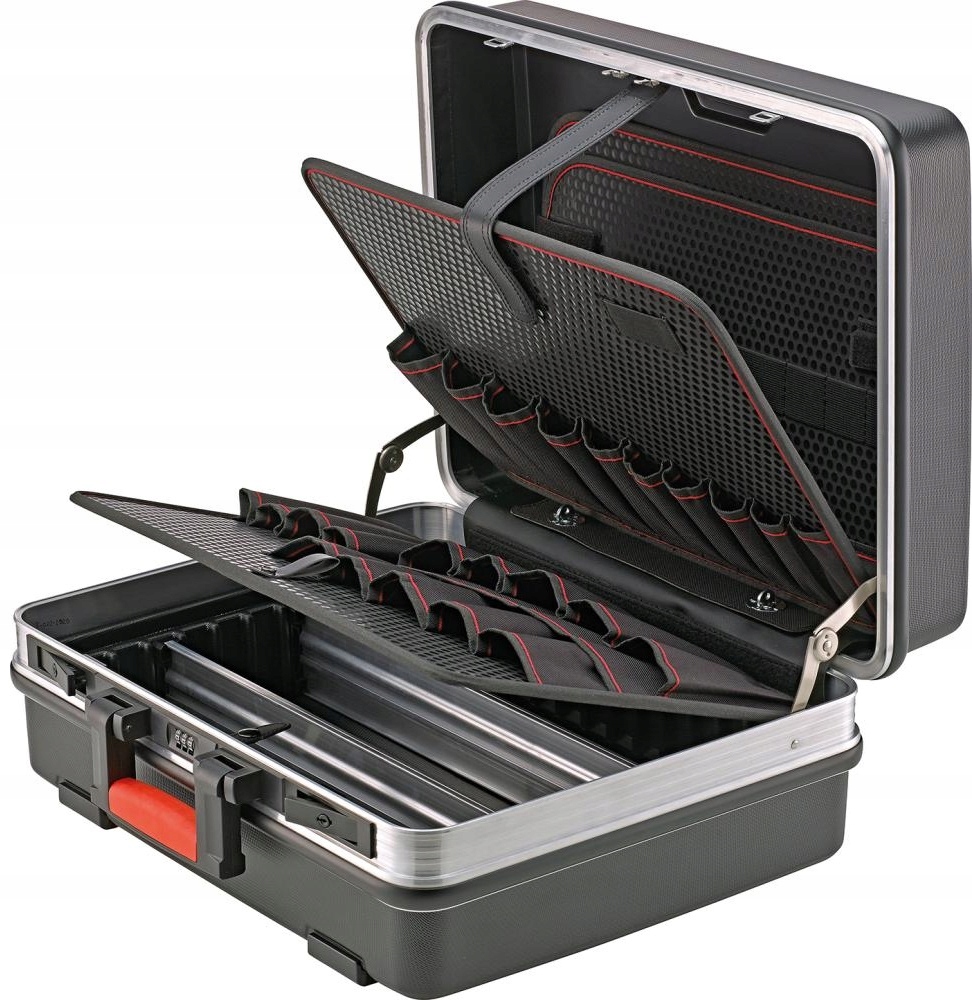 Kufr na nářadí 470x360x210 mm Abs Tabule s kapsami Format