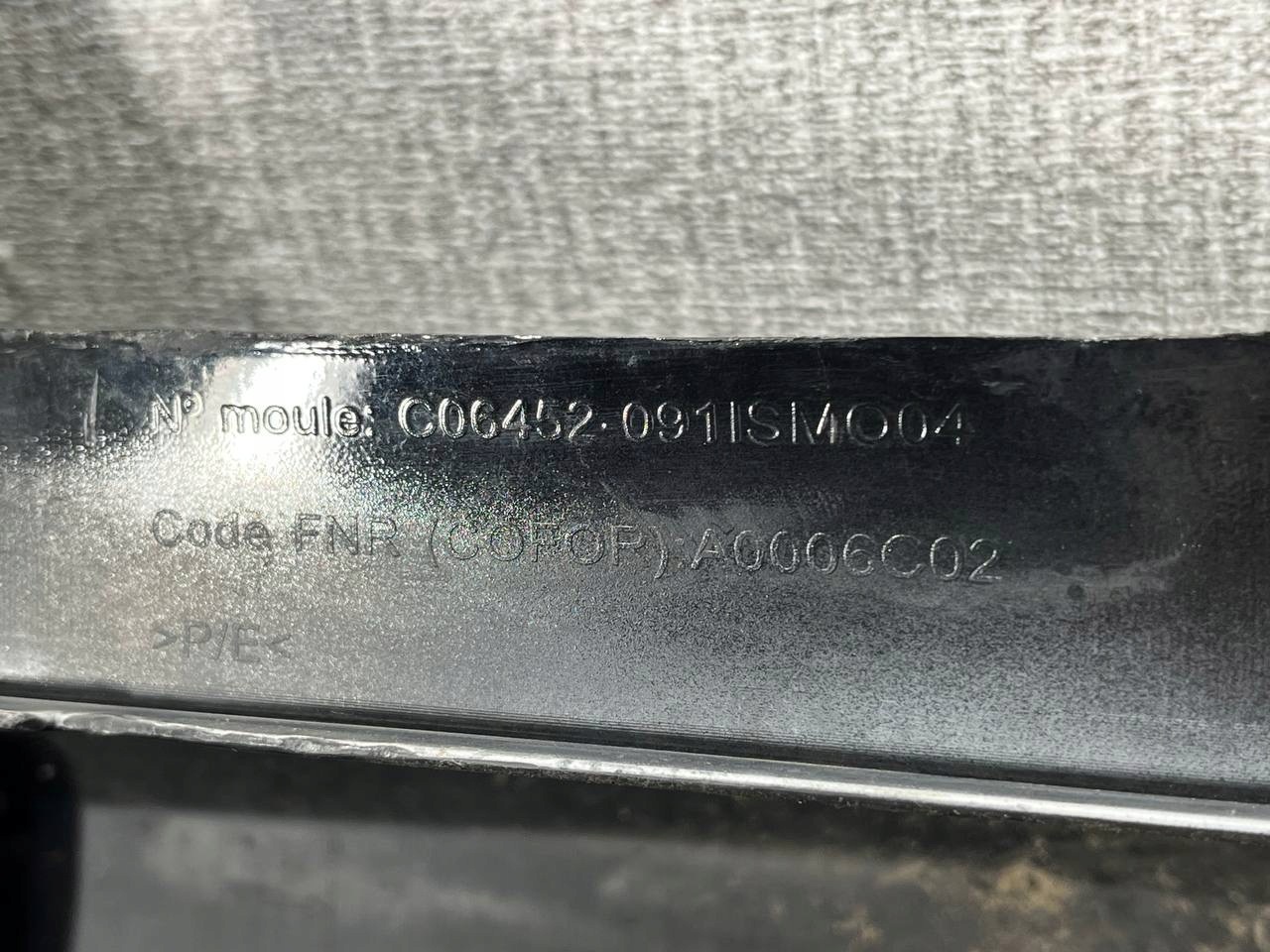 CITROEN C4 PICASSO 2013-2015 Stoßstange heck AA36312291