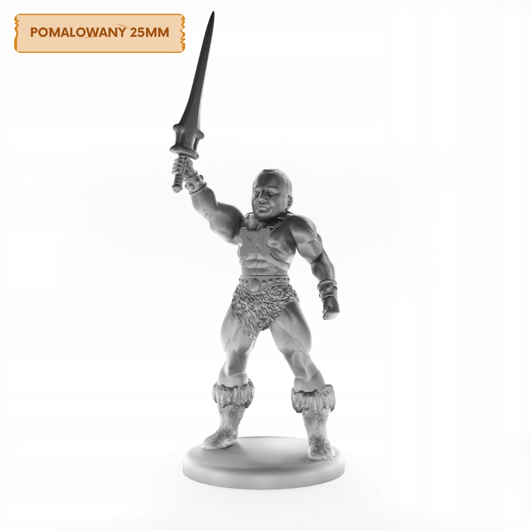 FIGURKA RPG PAPAJ POSĘPNEGO WATYKANU MALOWANY 25MM