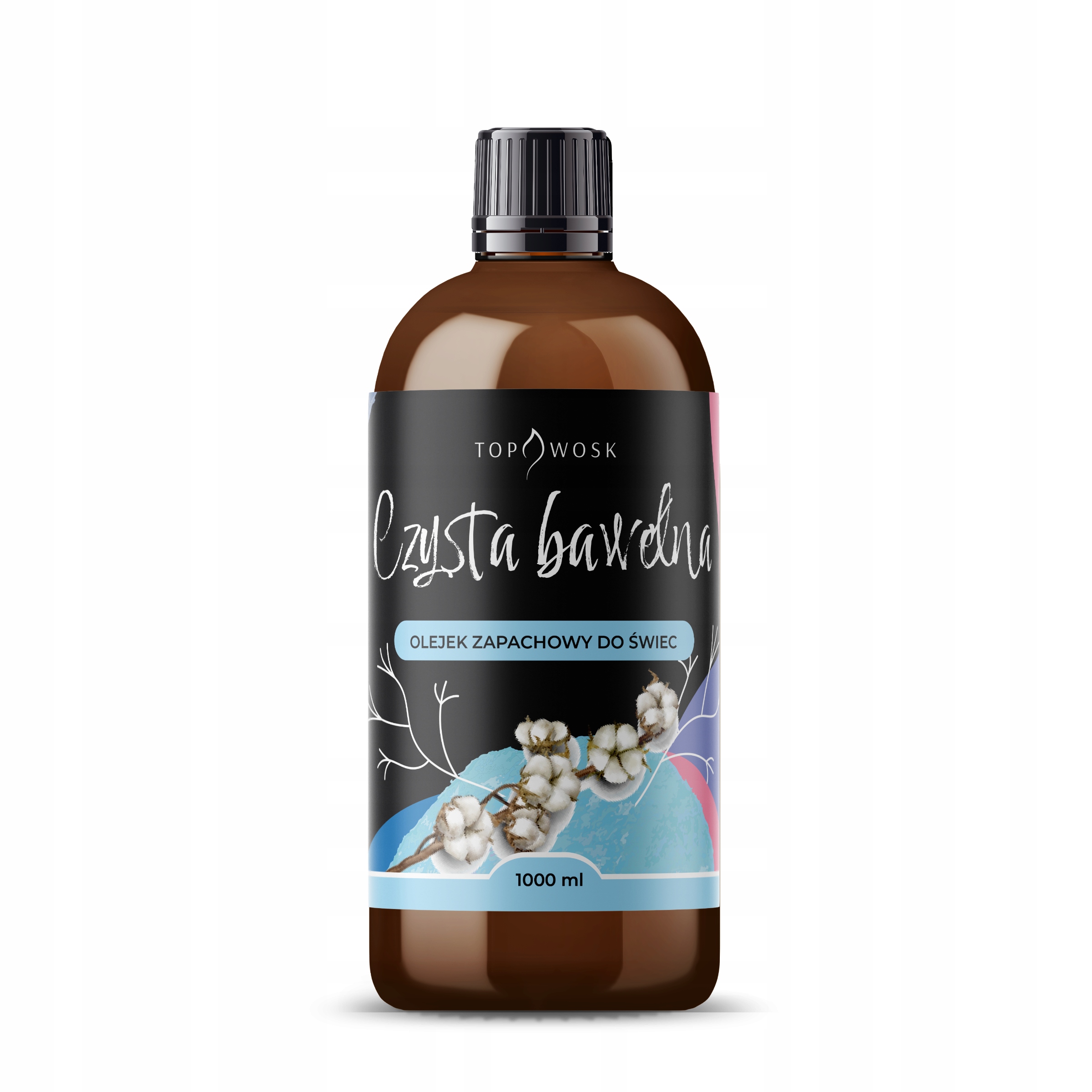 Vonný olej do sviečok Čistá bavlna 1000 ml vôňa do parafínového vosku