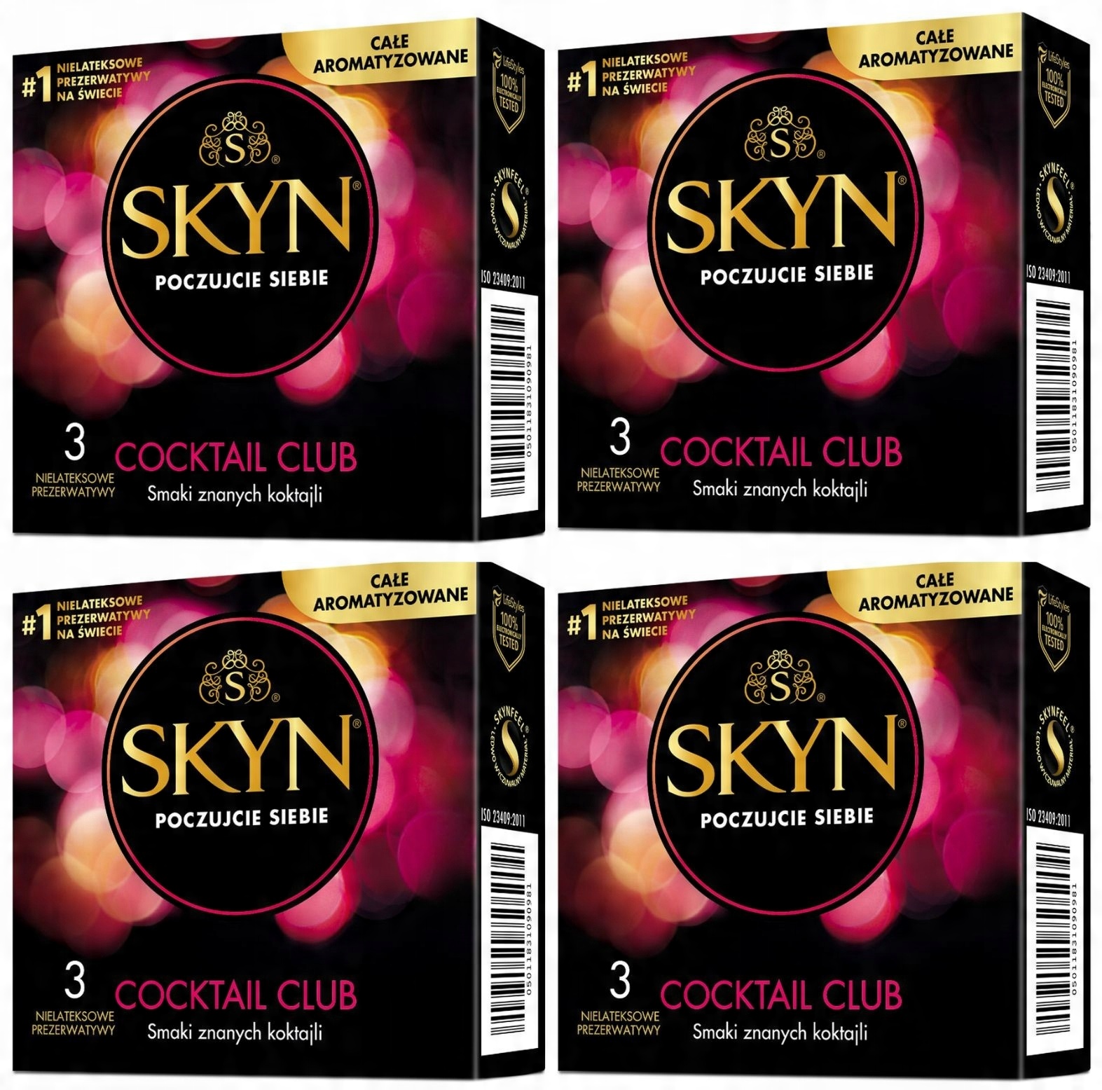 

Prezerwatywy Skyn Cocktail Club 12 szt